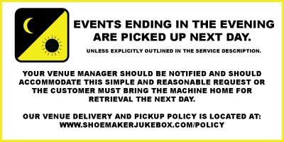 Pickup Next Day Policy Reminder