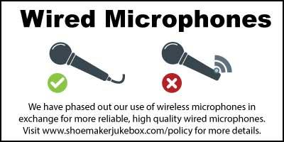 Wired Microphones Policy Reminder